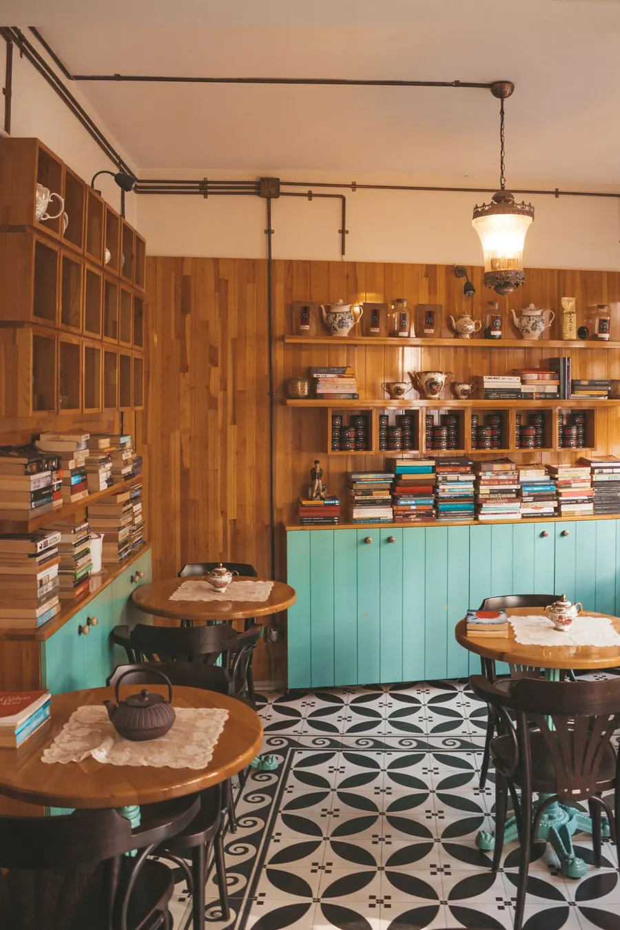 Cozy cafe interior — branding for Calicut Cafe Collective